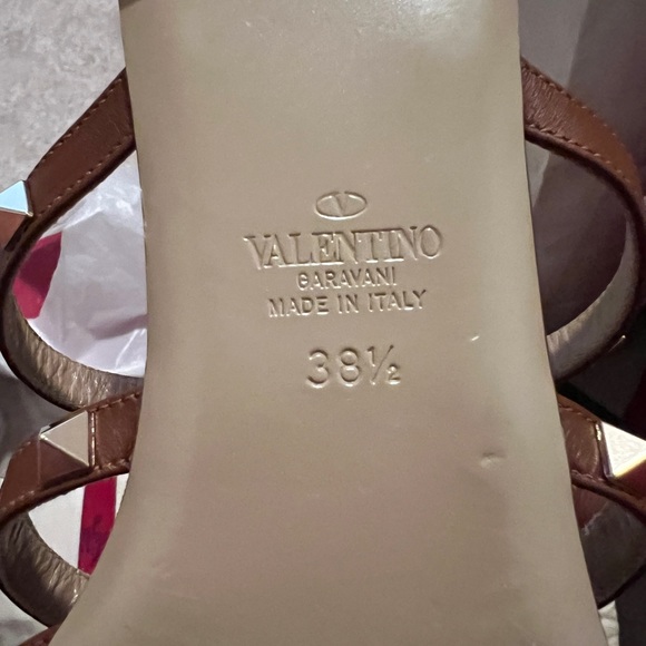 Sold - Valentino Rockstud Mules Sz 38.5 - Picture 6 of 8